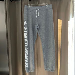 Under Armor Sweatpants light gray EUC
